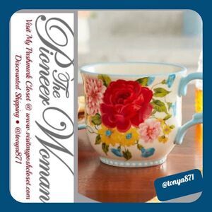🦋 New The Pioneer Woman Sweet Rose 15-oz Mug